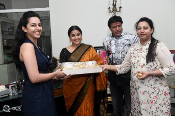 Vidya Balan Gets a Warm Welcome from NTR Family Photos